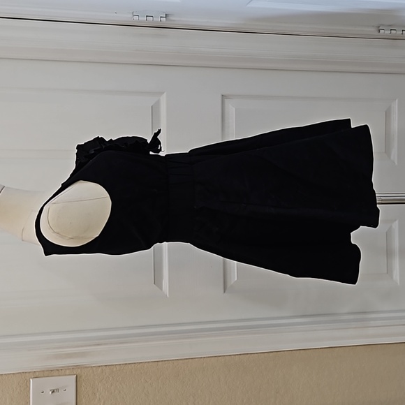 J. Crew Honore Black Ruffle Embellished Dress - Picture 4 of 8